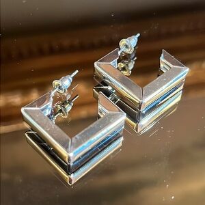 Square Hoop Earrings